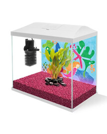 AQUAEL Akvaariumikomplekt Leddy Mini 35 valge