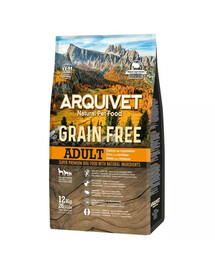 ARQUIVET Grain Free Adult Kalkuniliha köögiviljadega 12 kg