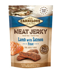 CARNILOVE Jerky Lamb with Salmon fillet 100g lambaliha lõhefileega