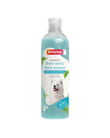 BEAPHAR Shampoo White Dod 250 ml koerte valge karvastiku puhul