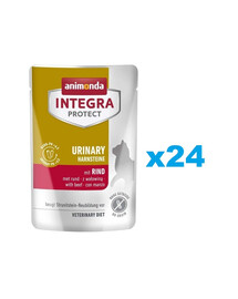 ANIMONDA Integra Protect Urinary Struvit with Beef 24x85 g  veiselihaga
