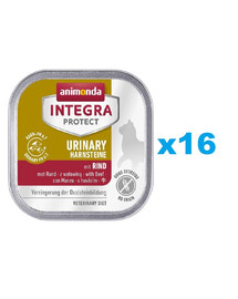 ANIMONDA Integra Protect Urinary Oxalate with Beef 16x100 g veiselihaga