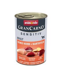 ANIMONDA Grancarno Sensitive kana kartuliga 12x400 g