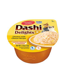 INABA Cat Dashi Delights Kana ja juustu 70 g