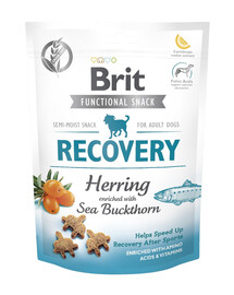 BRIT Care Dog Functional snack recovery Herring   Heeringas 150 g koerte maiuspala kõrge energiavajadusega koertele