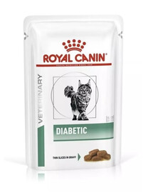 ROYAL CANIN Cat diabeetiline 4x12x85 g dieetmärgtoit täiskasvanud diabeediga kassidele