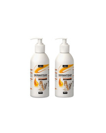 VET-AGRO Dermatisan šampoon seborröa vastu biosulfuuriga 250 ml + 1 TASUTA
