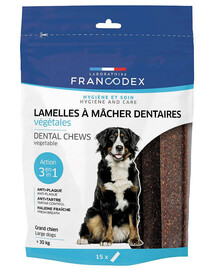 Francodex hambakivi ja halva hingeõhu vastased närimisribad 490 g/15 riba