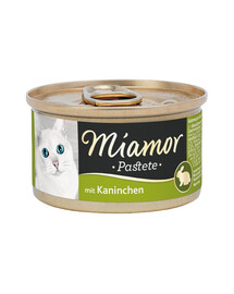 MIAMOR Pastete küülik 85g küülikupasteet