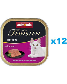 ANIMONDA Vom Feinsten Kitten lambaliha 12x100 g