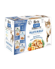BRIT Care Cat Flavour Box in Jelly 12x85g erinevad maitsed