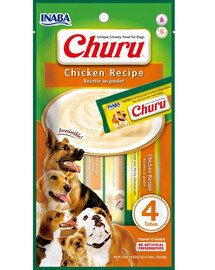 INABA Churu Chicken recipe 4x14g kana koertele