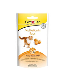 GIMCAT Every Day Tabs Multi-Vitamiin 40g vitamiinipreparaat kassidele