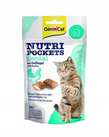 GIMCAT Nutri Pockets Dental 60 g koos kodulindudega