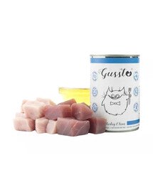 GUSSTO Cat Fresh Turkey&Tuna kasside märgtoit kalkuniliha ja tuunikalaga 400 g