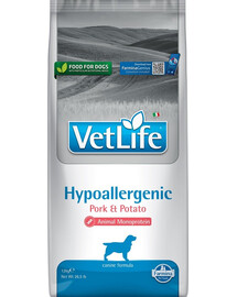 FARMINA VetLife hüpoallergeenne Sealiha ja kartul koertele toiduaine talumatuse vähendamiseks 12 kg