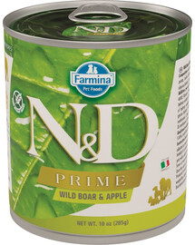 FARMINA N&D Dog prime boar&apple 285 GR
