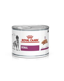 ROYAL CANIN Renal Canine 6 x 200 g märgtoit kroonilise neerupuudulikkusega koertele
