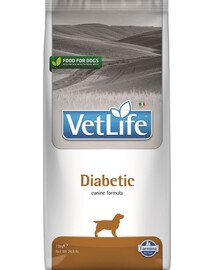 Farmina Vet Life Diabetic koertele glükoosi ainevahetuse reguleerimiseks12 kg