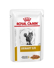 ROYAL CANIN Veterinary Diet Feline Urinary S/O 85 g x 48 tk märgtoit täiskasvanud kassidele, kellel on alumiste kuseteede häired