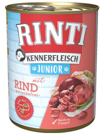 RINTI Kennerfleish Junior Beef 6x800 gveiseliha kutsikatele