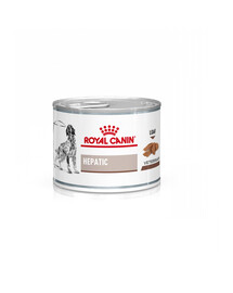 ROYAL CANIN Hepatic 12 x 200 g märgtoit täiskasvanud maksahaigusega koertele