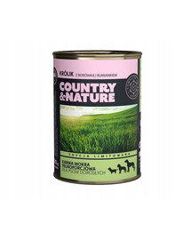 COUNTRY&NATURE Teraviljavaba küülikutoit 400 g