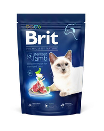 BRIT Cat Premium by Nature Sterilised lamb steriliseeritud kassidele lambalihaga 300 g