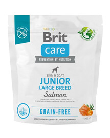 BRIT Care Teravaba Junior Large Breed kuivtoit lõhega 1 kg