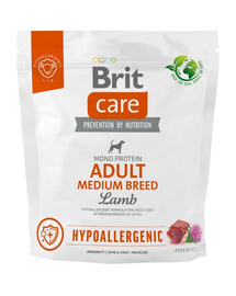 BRIT Care hüpoallergeenne täiskasvanud keskmist tõugu lambaliha 1 kg