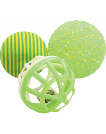 ZOLUX Kassi erinevad pallid 3 tk. 4 cm