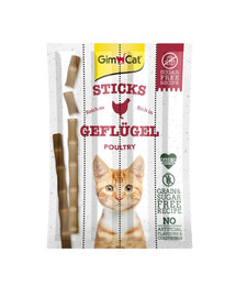 GIMCAT Sticks Poultry 10tk pulgad koos linnulihaga