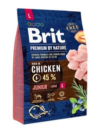 BRIT Premium By Nature Junior Large L Chicken 3 kg