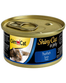 GIMCAT Shiny Cat Tuna in Jelly 6x70g tuunikala želees