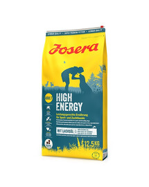 JOSERA High Energy 2x12,5kg täiskasvanud sportkoertele