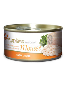 APPLAWS Cat Adult Mousse Chicken 72x70g
