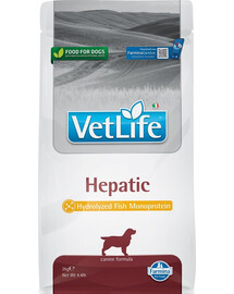 FARMINA Vet Life Hepatic täiskasvanud koertele maksafunktsiooni toetamiseks 2 kg