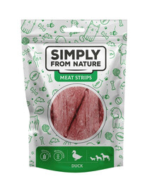 SIMPLY FROM NATURE Meat Strips Liharibad Pardiliharibad koertele 80 g
