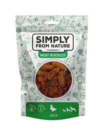 SIMPLY FROM NATURE Meat Noodles Lihanuudlid pardiga koertele 80 g