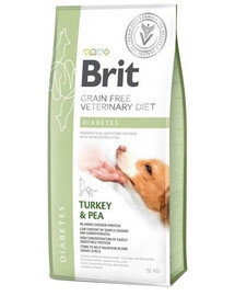 BRIT Veterinary Diets Dog Diabeediga koertele kaaluga 12 kg
