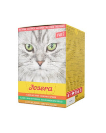 JOSERA Multipack Pate 6x85 g segada kassipasteedi maitseid