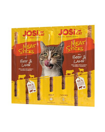 JOSERA JosiCat Lihapulgad veise- ja lambalihaga kassidele 35g