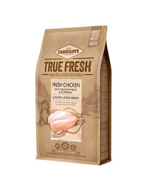 CARNILOVE True Fresh Kanalihaga Junior Suure tõugu kutsikatele 11,4 kg