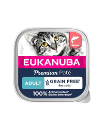 EUKANUBA Grain Free Adult Lõhepasteet 85 g