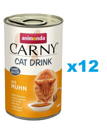 ANIMONDA Carny Cat Drink with Chicken 12x140 ml koos kanaga