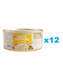 APPLAWS Taste Toppers Kanarind puljongis 12x156 g