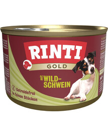 RINTI Gold Wild boar Mini Metssea väikest tõugu koertele 185 g