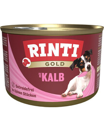 RINTI Gold Veal Mini Vasikaliha väikest tõugu koertele 185 g