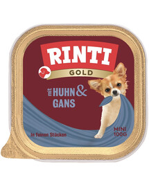 RINTI Gold Chicken&Goose Minitaldrik kana ja hani 100 g