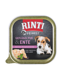 RINTI Feinest Poultry Pure&Duck linnuliha- ja pardikarp 150 g